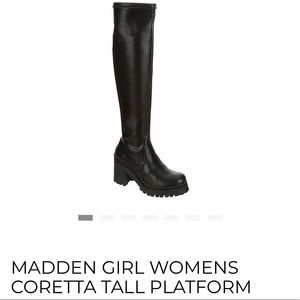 Madden Girl Coretta Platform Boots